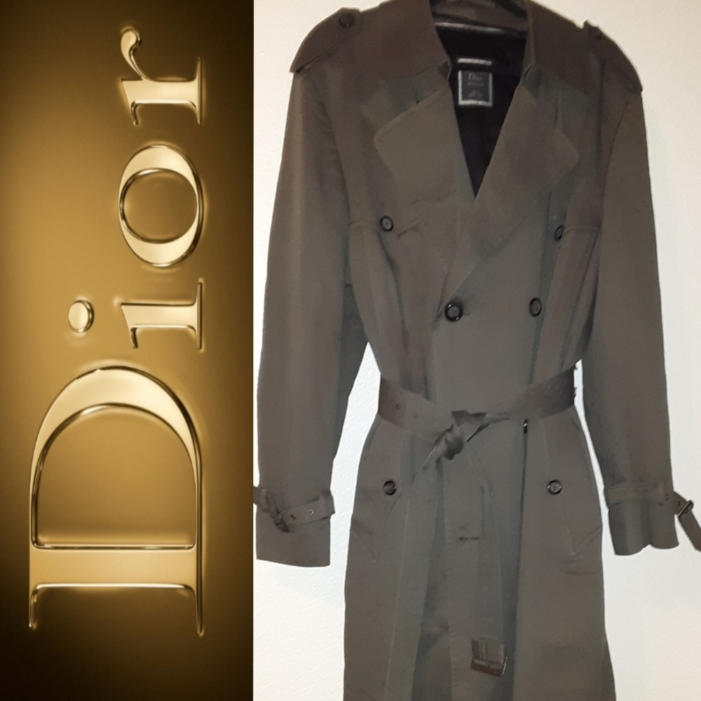 NWOT Christian Dior Wool Lined Trench!👑